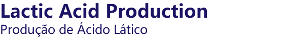 Lactic Acid Production Produção de Ácido Lático